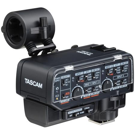 Tascam CA-XLR2d-AN XLR Microphone Adapter Kit for Analog Cameras