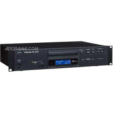 Tascam CD-200 Rack Mount Single CD Player