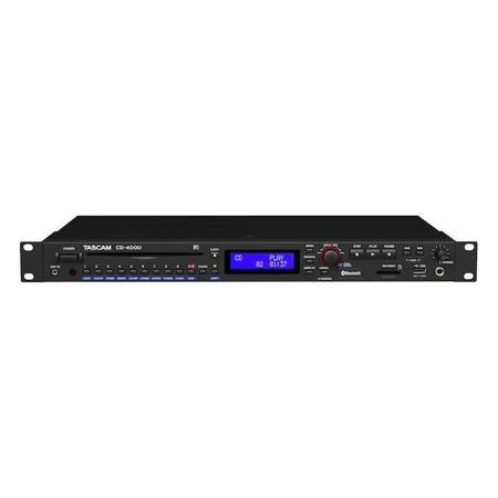 Tascam CD-400U CD/SD/USB Player with Bluetooth and AM/FM Tuner