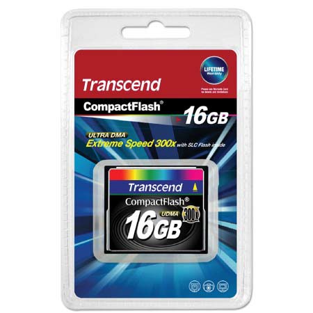 Transcend 16GB 300x Extreme Speed Flash Memory Card
