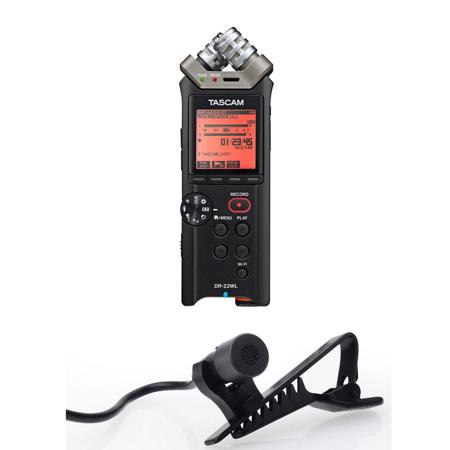 Tascam DR-22WL 2-Channels Handheld Audio Recorder w/Stony Condenser Microphone
