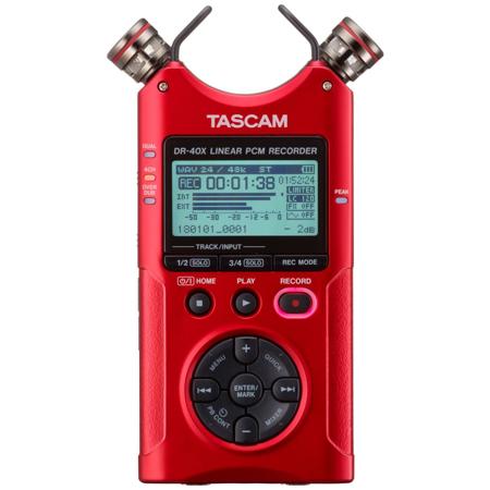 Tascam DR-40X Four-Track Digital Audio Recorder and USB