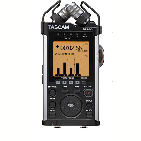 Tascam DR-44WL 4-Channels Handheld Audio Recorder with Wi-Fi