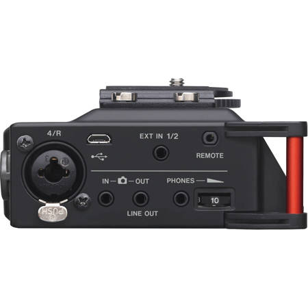 Tascam DR-70D 4-Channel Audio Recording Device for DSLR and
