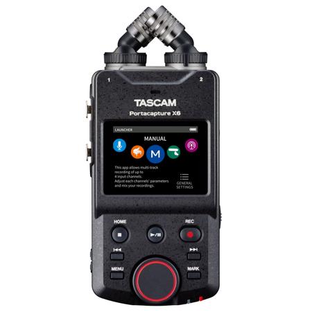 Tascam Portacapture X6 High Resolution Multi-Track Handheld Recorder