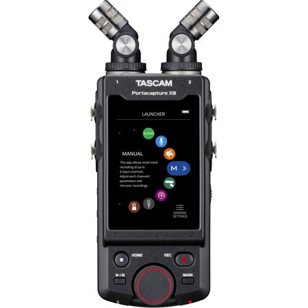 Tascam Portacapture X8 High Resolution Multi-track Handheld Recorder