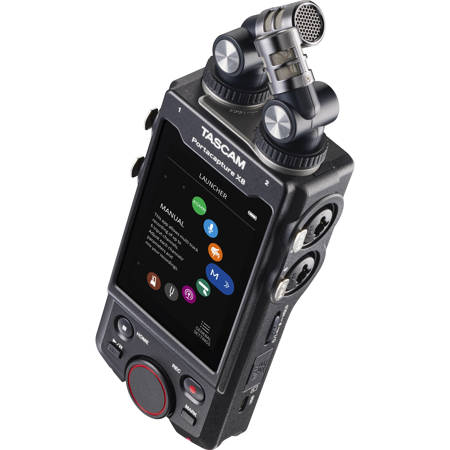 Tascam Portacapture X8 High Resolution Multi-track Handheld
