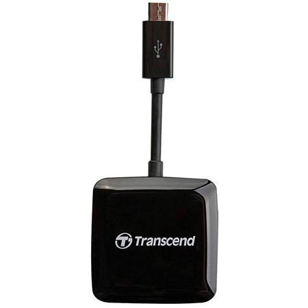 Transcend RDP9 USB 2.0 OTG Smart Card Reader, SD, microSD