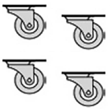 Turbosound Wheel Kit for TXD-215/218 Subwoofers