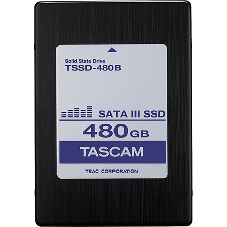 Tascam TSSD-480B 480GB SSD for DA-6400/DA-6400DP Recorders