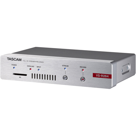 Tascam VSR-264 Full HD Video Streamer/Recorder & IP Live Streaming Encoder