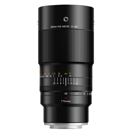 TTArtisan 100mm f/2.8 2X Macro Mirrorless Lens, Black - Adorama