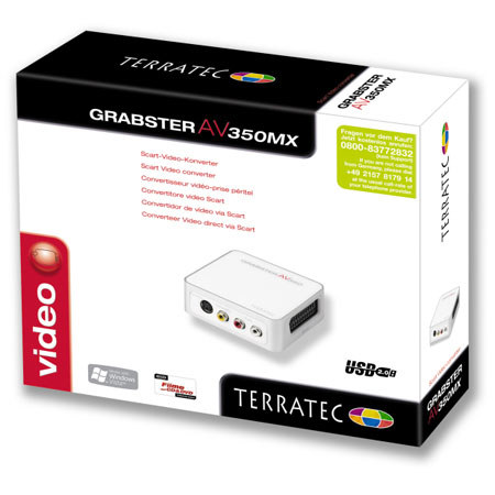 TerraTec Grabster AV350 MX USB, Burn VHS Tapes to DVD