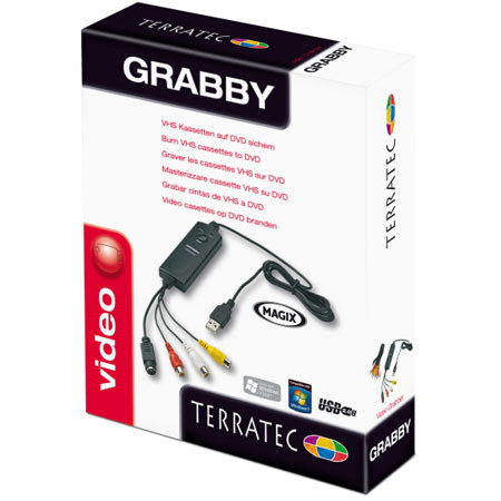 TerraTec Grabby USB, Digitize VHS Tapes and Burn to DVD