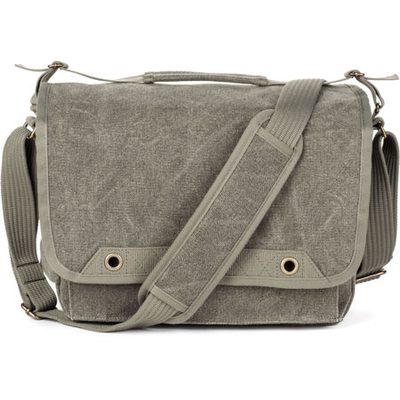 Think Tank Retrospective 7 V2.0 Medium Shoulder Bag for Standard DSLR with iPad, Pinestone Cotton Canvas