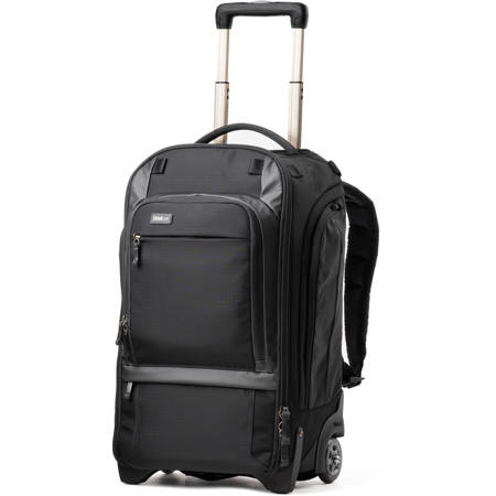 Think Tank 30L Walker Pro Rolling Camera Backpack, Black