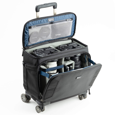 Think Tank 22L Airport Navigator V2 Rolling Camera Bag, Black