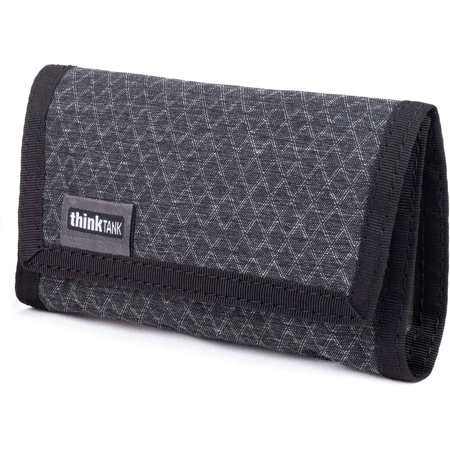 Think Tank Memory Cards and Battery Wallet, Slate Black