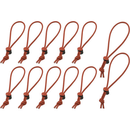 Think Tank Red Whips Bungie Cable Ties V2.0, Pack of 24