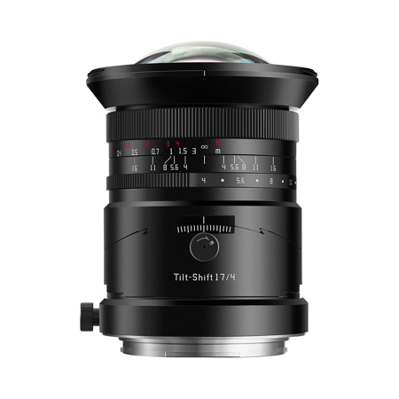 TTArtisan 17mm f/4 Tilt Shift Lens for Fujifilm GFX, Black