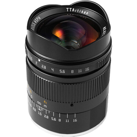 TTArtisan 21mm f/1.5 Lens for Sony E, Black A26B - Adorama