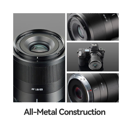 ta。 TTArtisan AF 23mm f/1.8 Lens for Nikon Z, Black AF2318-Z-B