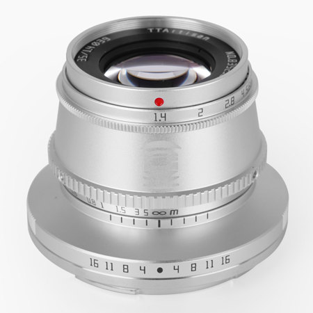 TTArtisan 35mm f/1.4 Lens for Fujifilm X, Silver A11S - Adorama