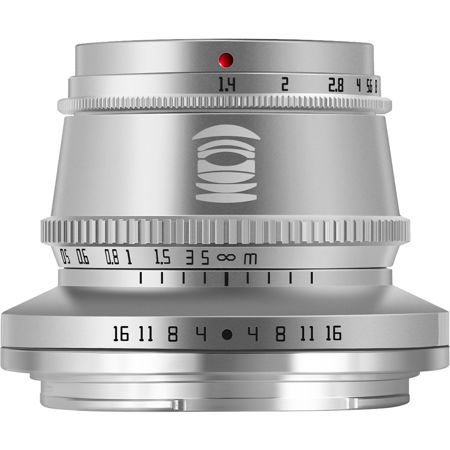 TTArtisan 35mm F1.4 ライカM シルバー TTArtisan 35mm f/1.4 Lens for L Mount, Silver A14S - Adorama