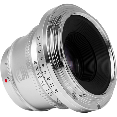 TTArtisan 35mm f/1.4 Lens for Nikon Z, Silver