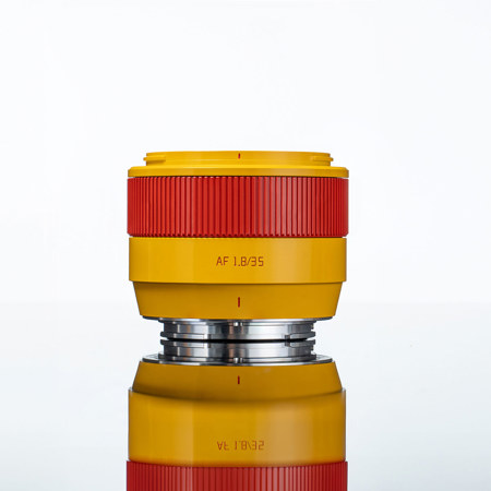 TTArtisan AF 35mm f/1.8 Lens for Fujifilm X Mount, Orange Limited
