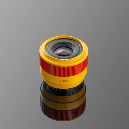 TTArtisan AF 35mm f/1.8 Lens for Fujifilm X Mount, Orange Limited