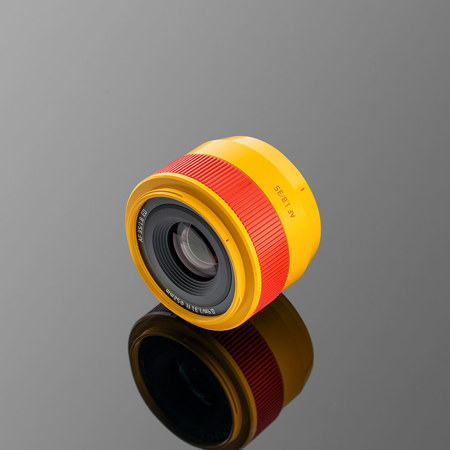 TTArtisan AF 35mm f/1.8 Lens for Fujifilm X Mount, Orange Limited