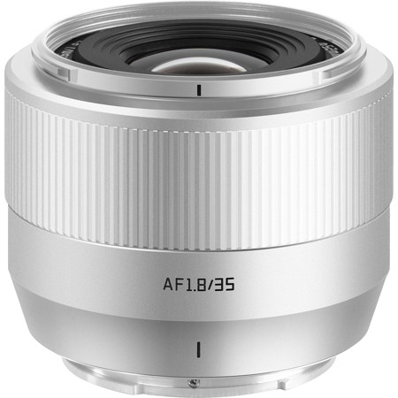 TTArtisan AF 35mm f/1.8 Mark II Lens Silver Sony E