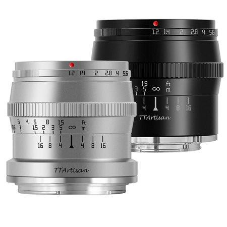 TTArtisan 50mm f/1.2 Lens for L Mount, Black A20B