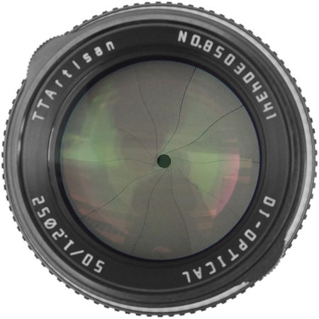 TTArtisan 50mm f/1.2 Lens for L Mount, Black A20B