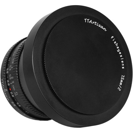 TTArtisan 7.5mm f/2 Fisheye Lens for Fujifilm X, Black A31B-FX