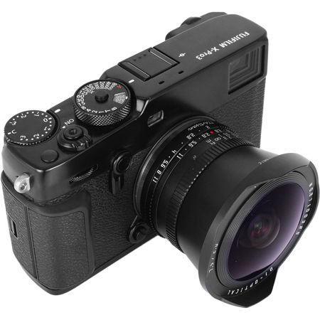 TTArtisan 7.5mm f/2 Fisheye Lens for Fujifilm X, Black A31B-FX