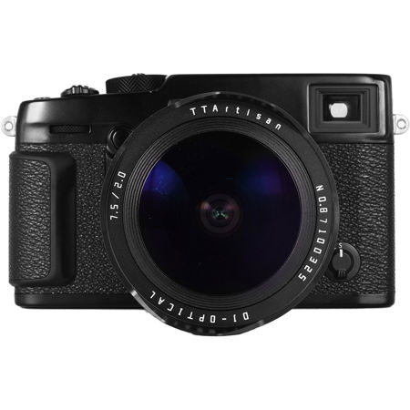 TTArtisan 7.5mm f/2 Fisheye Lens for Fujifilm X, Black A31B-FX