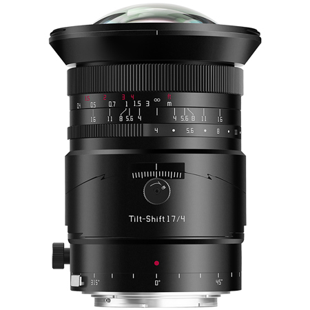 TTArtisan 17mm f/4 Tilt Shift Lens, Black