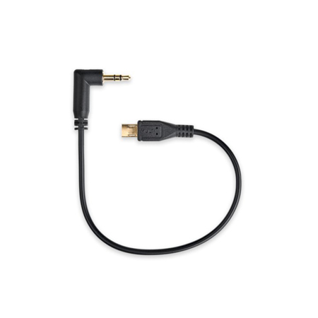 Tentacle Sync 9.8" Micro-USB to 3.5mm Mini Jack Timecode Cable for Sony FX3/FX30