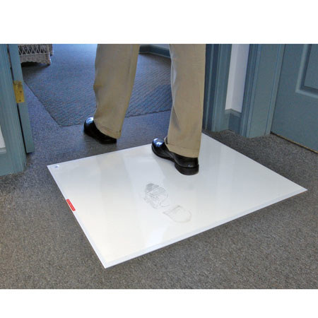 Tri-Tech Forensics Tritech Collect-A-Step Clean Entry Mat, 30 Pads, Blue
