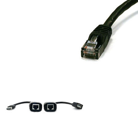 Tether Tools USB to Cat5e Extension Adaptr, 150 feet