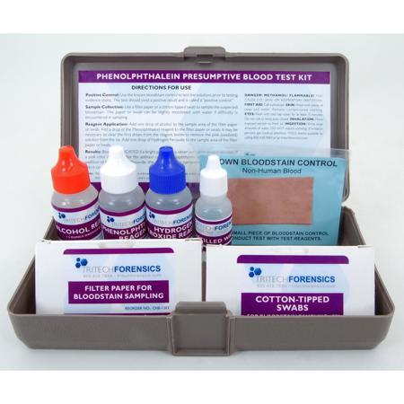 Tri-Tech Forensics Phenolphthalein Presumptive Blood Test Kit