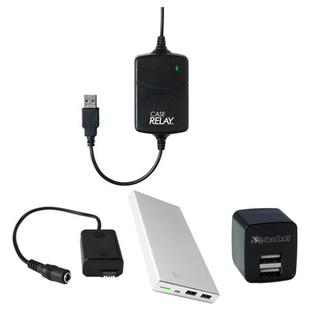 Tether Tools Case Relay Camera Power System With Accessory Bundle
