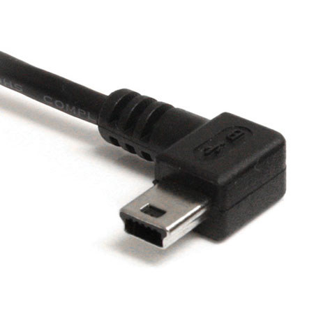 Tether Tools TetherPro 12" Mini B USB 2.0 Left Angle Cable Adapter