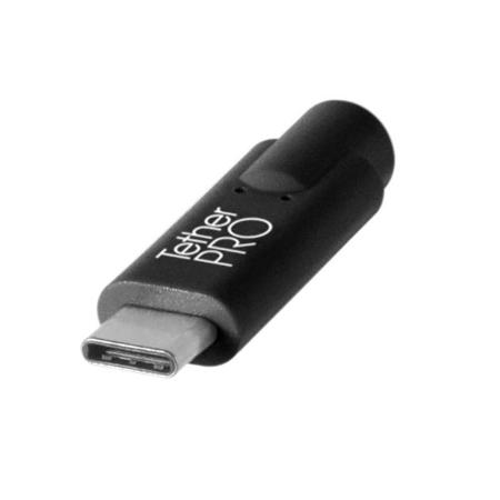 Tether Tools TetherPro USB-C to 3.0 Male B Cable, 15', Black