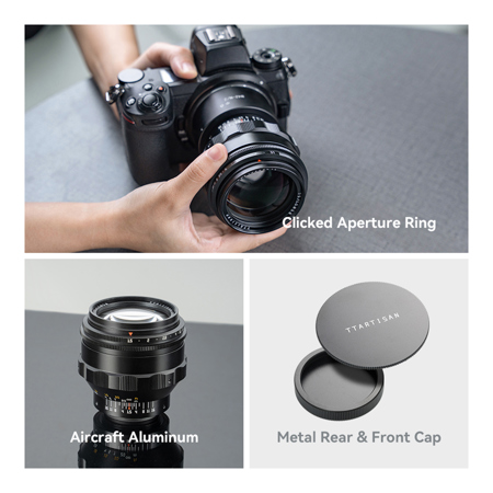TTArtisan 75mm f/1.5 Lens for M42 Mount F7515-B-M42 - Adorama