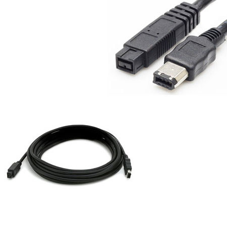 Tether Tools FW84BLK Tetherpro Firewire 800 Cable, 15ft