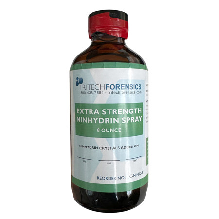 Tri-Tech Forensics Extra-Strength Ninhydrin Spray, 8 oz