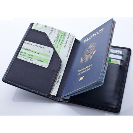 Think Tank Leather Passport Holder